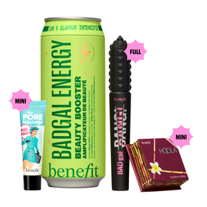 Benefit BADgal Energy Mascara, Pore Primer & Bronzer Trio